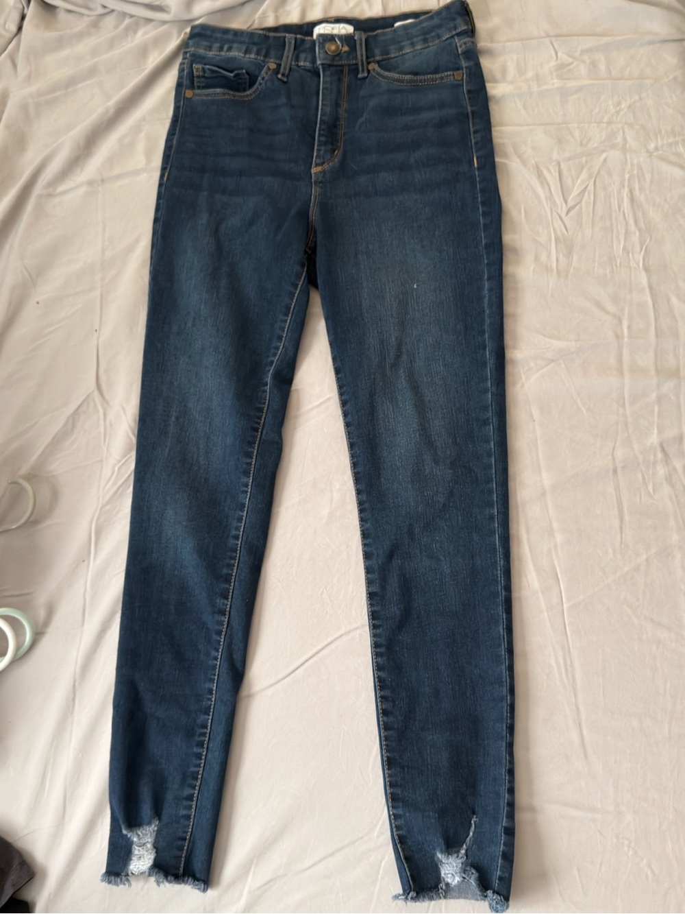 sofia by sofia vergara Dark Blue Skinny Jeans